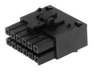 CONNECTOR HOUSING, RCPT, 16POS, 3.5MM