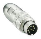 PLUG ACC. TO IEC 61076-2-106, IP 68, WITH THREADED JOINT AND SOLDER TERMINALS, SHIELDED AT 360┬░