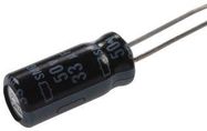 ALUMINUM ELECTROLYTIC CAPACITOR 33UF, 50V, 20%, RADIAL