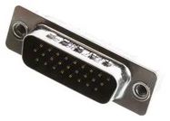 CONNECTOR, HD D SUB, PLUG, 26POS