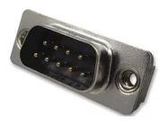 CONNECTOR, D SUB, PLUG, 9POS