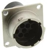 CONNECTOR, CIRCULAR, RCPT, 12POS, PANEL