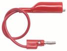 TEST LEAD, RED, 1.219M, 5A