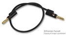 TEST LEAD, BLK, 305MM, 60V, 15A