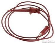 TEST LEAD, RED, 914MM, 300V, 5A