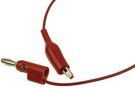 TEST LEAD, RED, 305MM, 60V, 5A