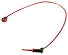 TEST LEAD, RED, 305MM, 60V, 3A