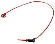 TEST LEAD, RED, 305MM, 60V, 3A