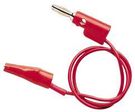 TEST LEAD, RED, 610MM, 60V, 5A