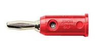 BANANA PLUG, MINIATURE, 5A, SOLDER, BLK