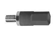 ADAPTOR, BANANA JACK-6/32" SCREW, BLACK