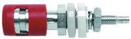BINDING POST, 15A, TURRET, RED