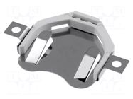 Holder; SMT; H: 4mm; Ø: 20mm KEYSTONE