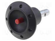 Locking pin; with locking; Plunger mat: steel; Ø: 6mm; 14kN; Ø: 30mm ELESA+GANTER