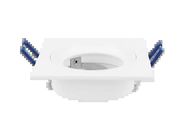 LED line downlight aluminium square white matte