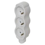 Power Strip without cable 3 sockets, white, EMOS