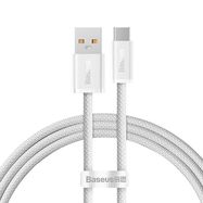Cable USB to USB-C Baseus Dynamic Series, 100W, 1m (white), Baseus