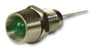 PANEL INDICATOR, 5MM, GREEN, 5V