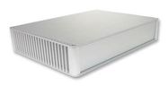 HEATSINK ENCLOSURE, ALUMINIUM, SILVER