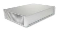 HEATSINK ENCLOSURE, ALUMINIUM, SILVER