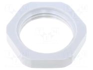 Nut; PG11; polyamide; 24mm; Thread: PG FIBOX