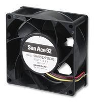 FAN, 92X38MM, 24V, 306M3/HR 1100PA