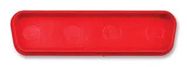 DUST CAP, D SUB, SIZE DD, RED