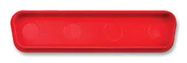 DUST CAP, D SUB, SIZE DD, RED