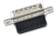 D SUB HOUSING, PLUG, DA, 15POS, CRIMP