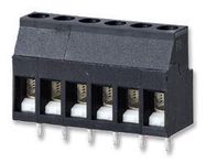 TERMINAL BLOCK, WIRE TO BRD, 6POS, 12AWG