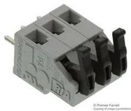 TERMINAL BLOCK, WIRE TO BRD, 3POS, 14AWG