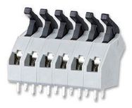 TERMINAL BLOCK, WIRE TO BRD, 6POS, 14AWG