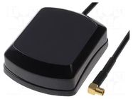 Antenna; automotive,inner; GPS; MMCX-D; socket; angled; Len: 5m JC Antenna