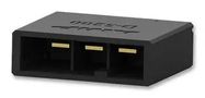 CONNECTOR, HEADER, 3POS, 1ROW, 10.16MM