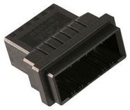 CONNECTOR HOUSING, PLUG, 10POS, 3.81MM