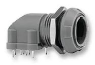 CIRCULAR CONNECTOR, RCPT, 2POS, PCB