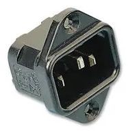 CONNECTOR, POWER ENTRY, PLUG, 10A, 250V