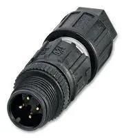 SENSOR/ACTUATOR PLUG, M12, 4POS