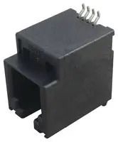 CONNECTOR, RJ12, JACK, 1PORT, 6P6C, CAT3