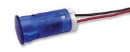 INDICATOR, LED PANEL MNT, 12MM, BLUE