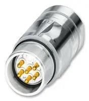 CIRCULAR CONNECTOR, RCPT, 6POS, CABLE