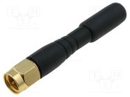 Antenna; GSM; 2dBi; screw; 880÷960MHz,1710÷1880MHz; -40÷85°C; SMA SR PASSIVES