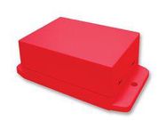 UTILITY BOX ENCLOSURE, ABS, RED