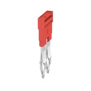 Cross-connector (terminal), Plugged, Number of poles: 2, Pitch in mm: 6.10, 32 A, red Weidmuller