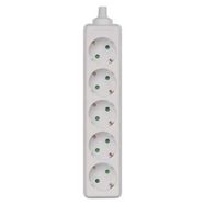 Power Strip without cable 5 sockets SCHUKO, EMOS