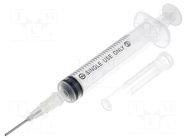Syringe; 3ml; Luer Lock; Kit: needle; 0.35mm GOLDTOOL