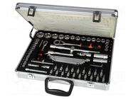 Wrench-set; Chrom-vanadium steel; 71pcs. GOLDTOOL