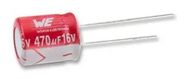 CAP, 22┬╡F, 50V, 20%