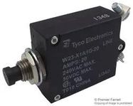 CIRCUIT BREAKER, 20A, 50VDC, 1POLE, PANL