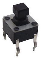TACTILE SWITCH, SPST, 0.05A, 24V, THD